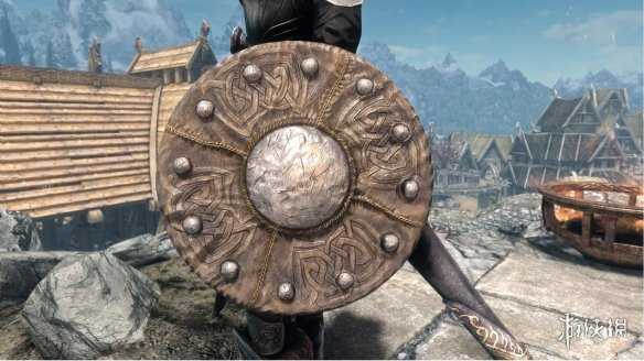 《上古卷轴5：天际》全新4K材质包：改善所有盾牌画质