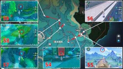 塞洛海原的水神瞳分布在哪?水神瞳分布