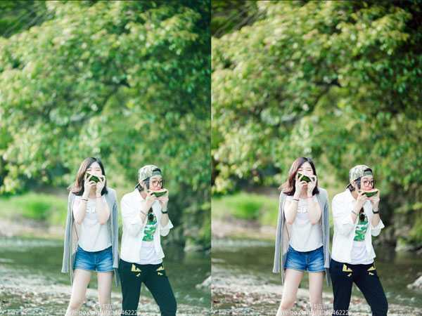 PS打造阳光大方的小清新校园照片