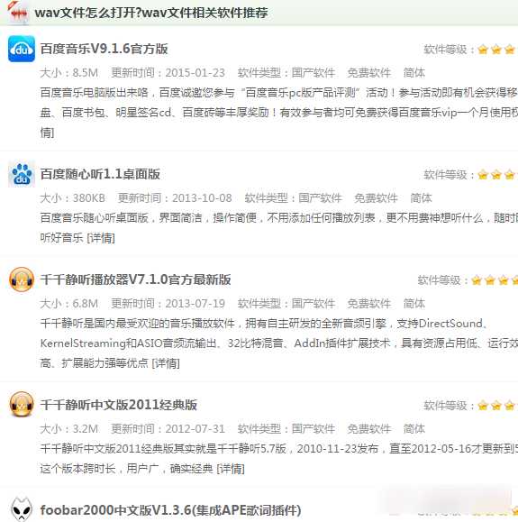 wav是什么文件格式？.wav文件怎么打开？