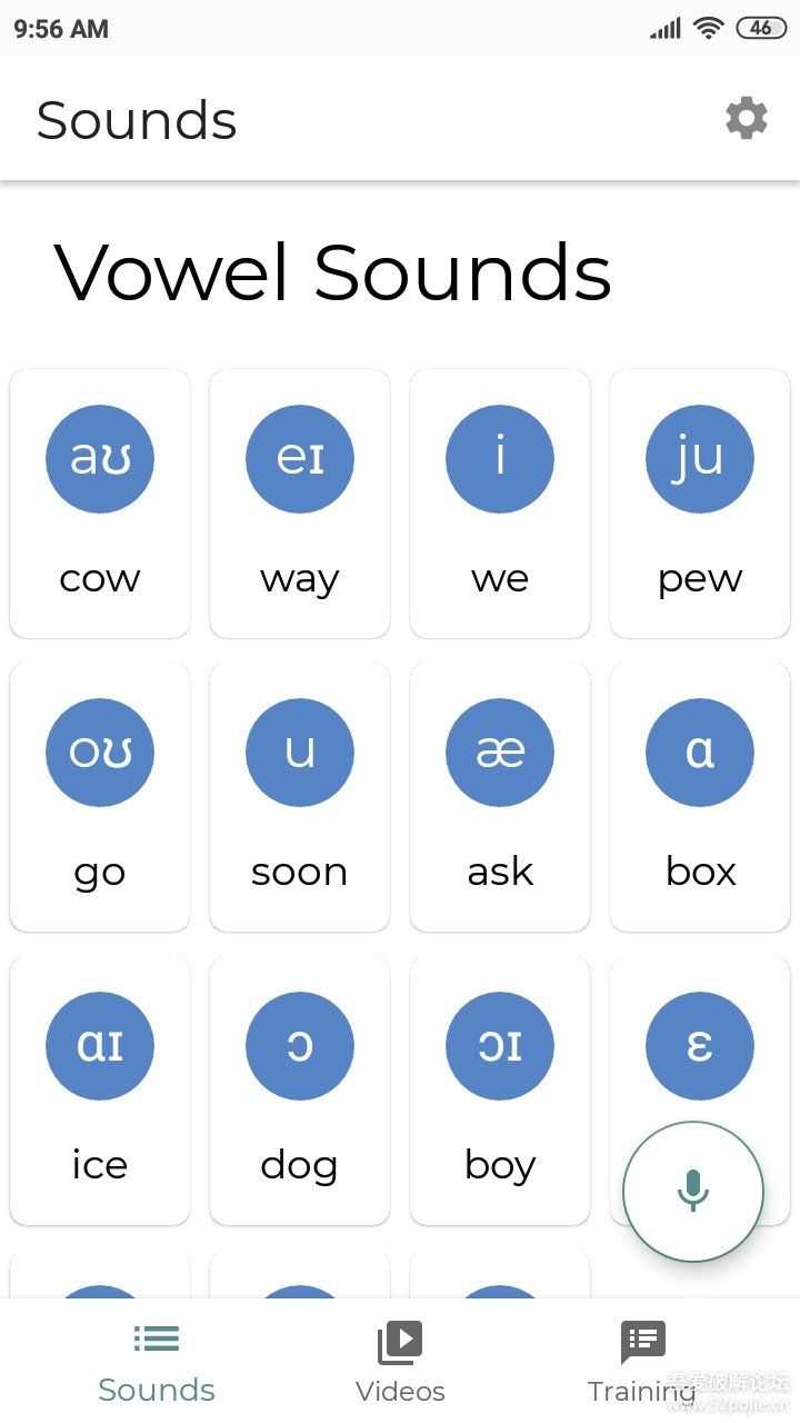 分享一款好用的谷歌原版美语音标软件——English Sounds