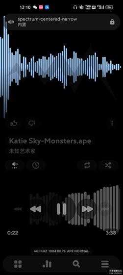 安卓音乐播放器Poweramp 955版本,音质很好!